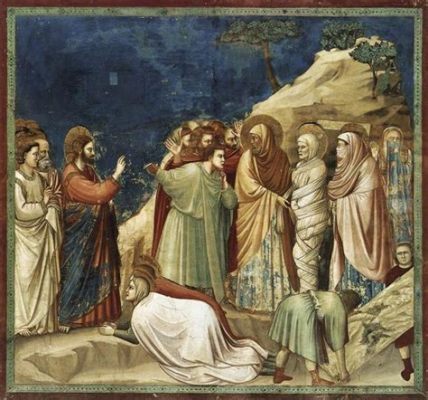  The Raising of Lazarus -  a Majestic Depiction of Divine Power and Profound Human Emotion!